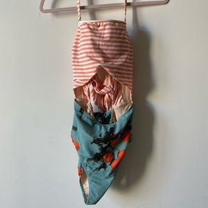 Albion fit one piece cut-out bathing suit